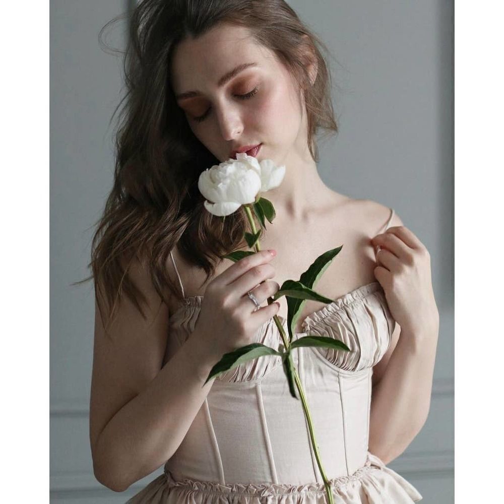 H&M Brock Collection Linen-blend Corset-style Top - Picture 4 of 13